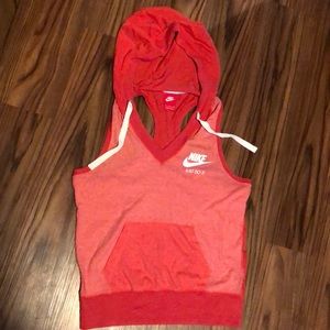 Orange Nike Tank